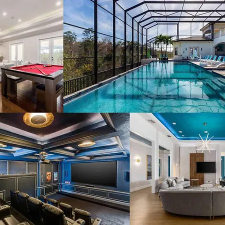 Mansion Near Disney - Arcade, Theater & Huge Pool